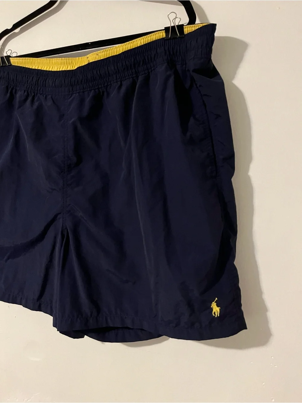 Polo by Ralph Lauren Navy Blue Pony Swim Trunks